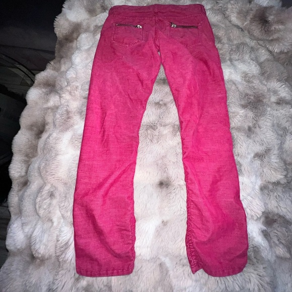 Isabel Marant Etoile Ivo Skinny Zipper Cords Corduroy Pants, size 36/4 - Picture 8 of 13
